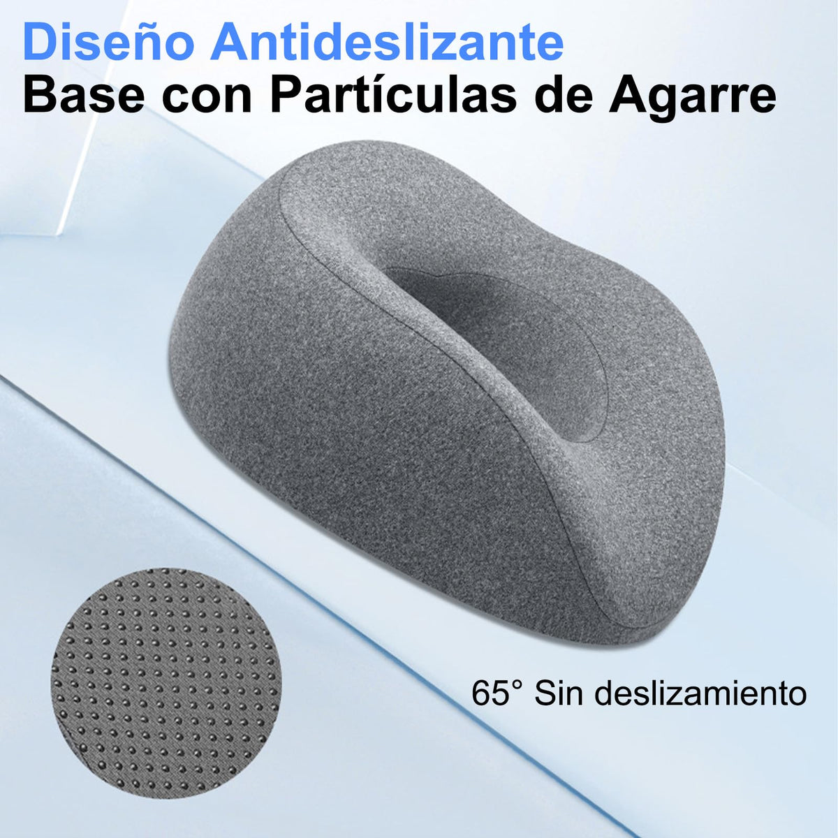 Reposacabezas Ergonómico YFTSHK con Funda Lavable para Dormir Boca Abajo
