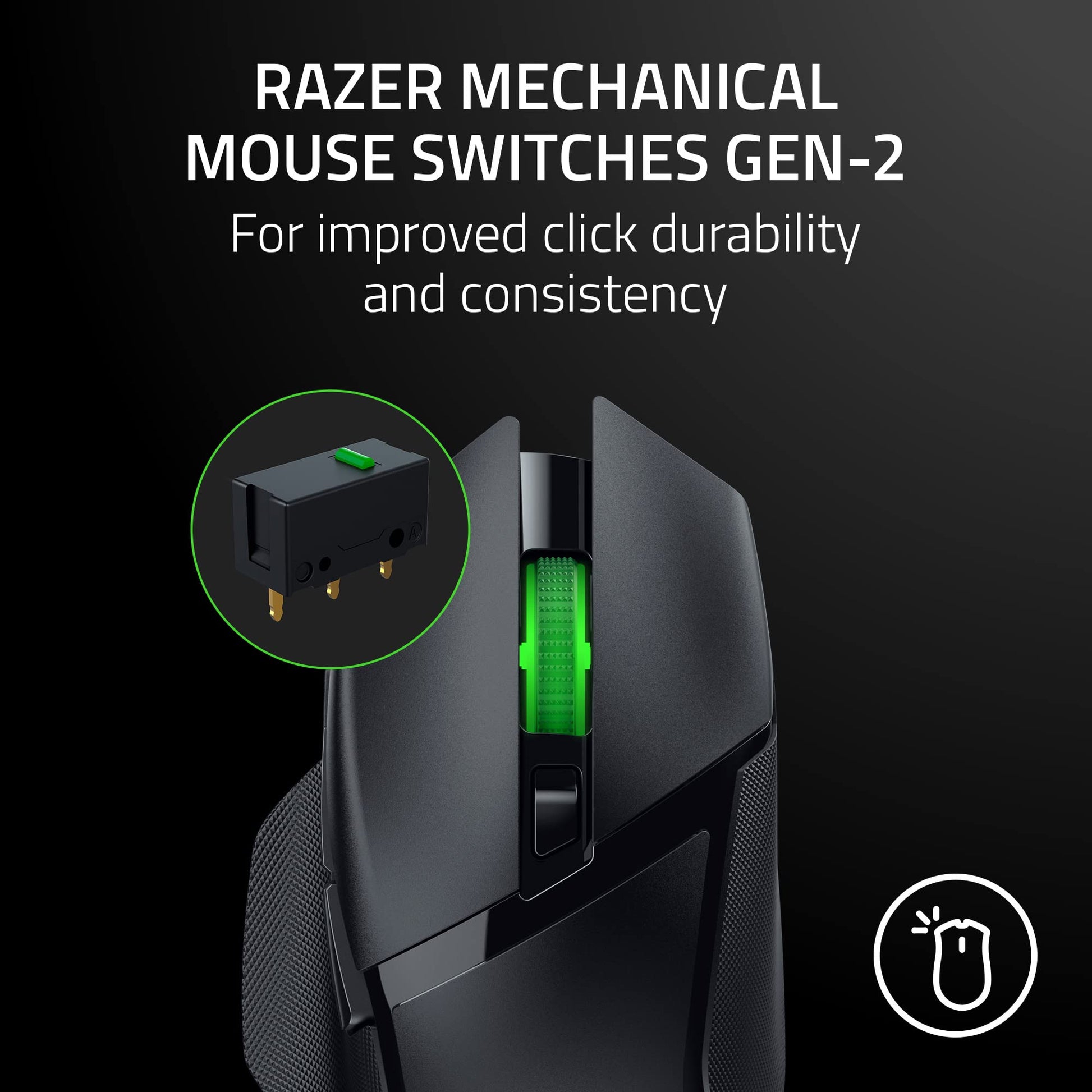 Mouse inalámbrico Razer Basilisk V3 X Negro personalizable para juegos