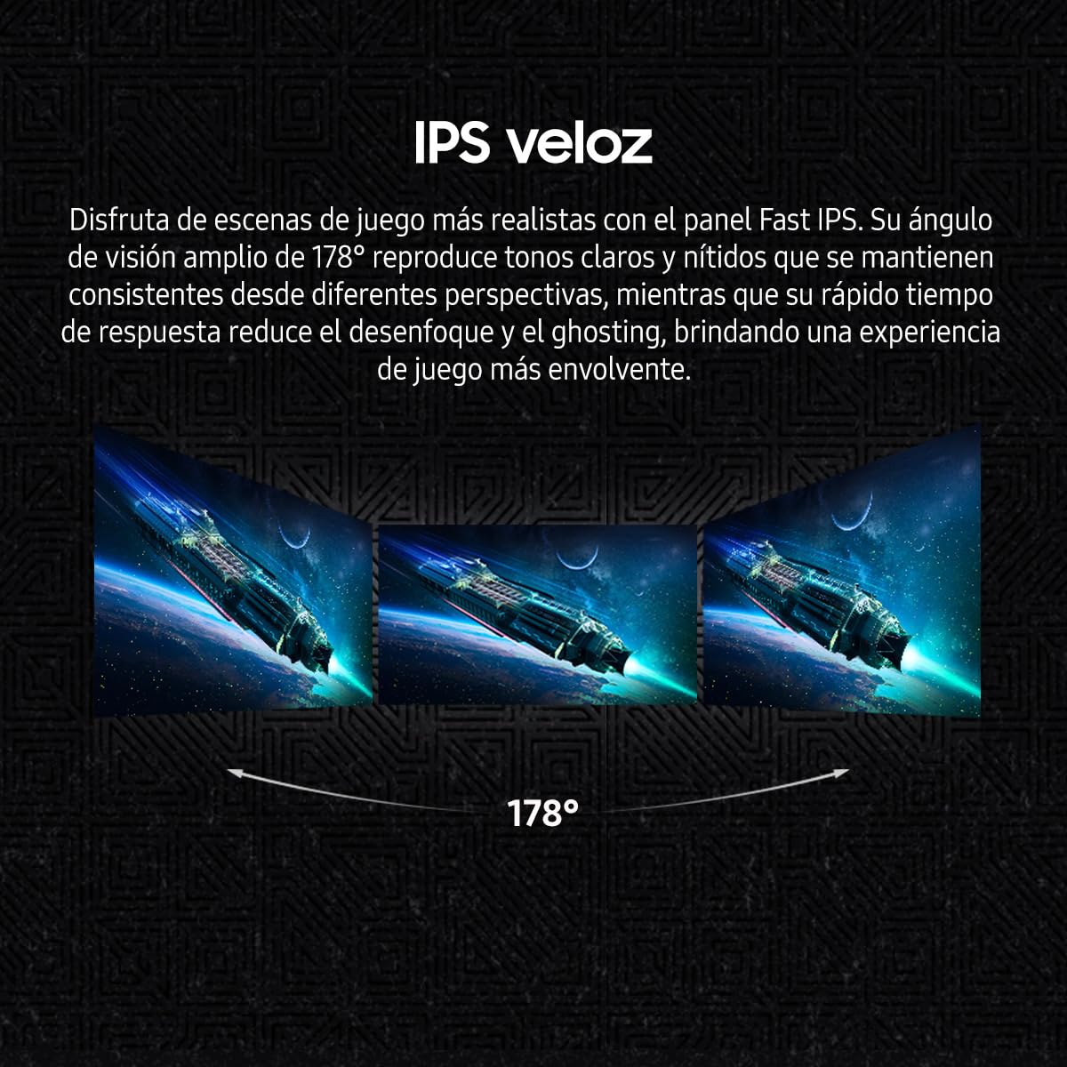 Samsung Monitor Odyssey G7 27'' 360Hz 4K UHD (3840x2160), Gaming Monitor LS27FG702ELXZX, Tiempo de Respuesta de 0.01ms (GtG), FreeSync Premium VA Panel USB-C