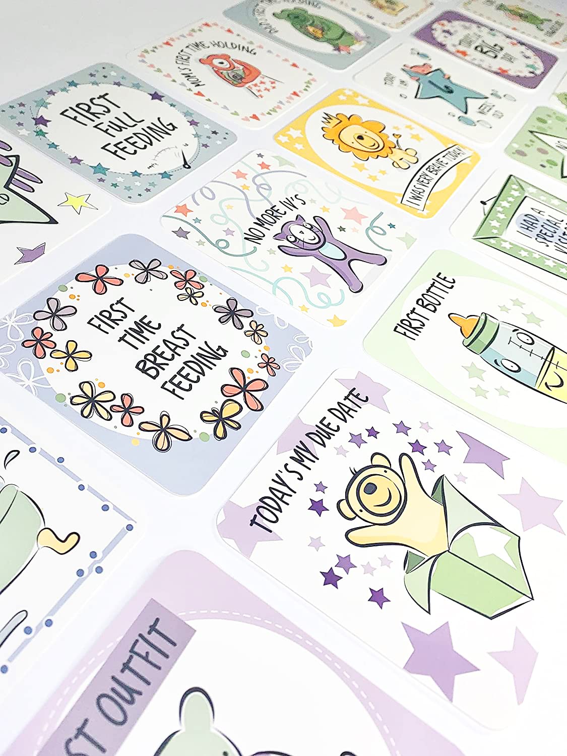 NICU Milestone Cards from Every Tiny Thing - Celebrate the Special Moments in the Neonatal Intensive Care Unit