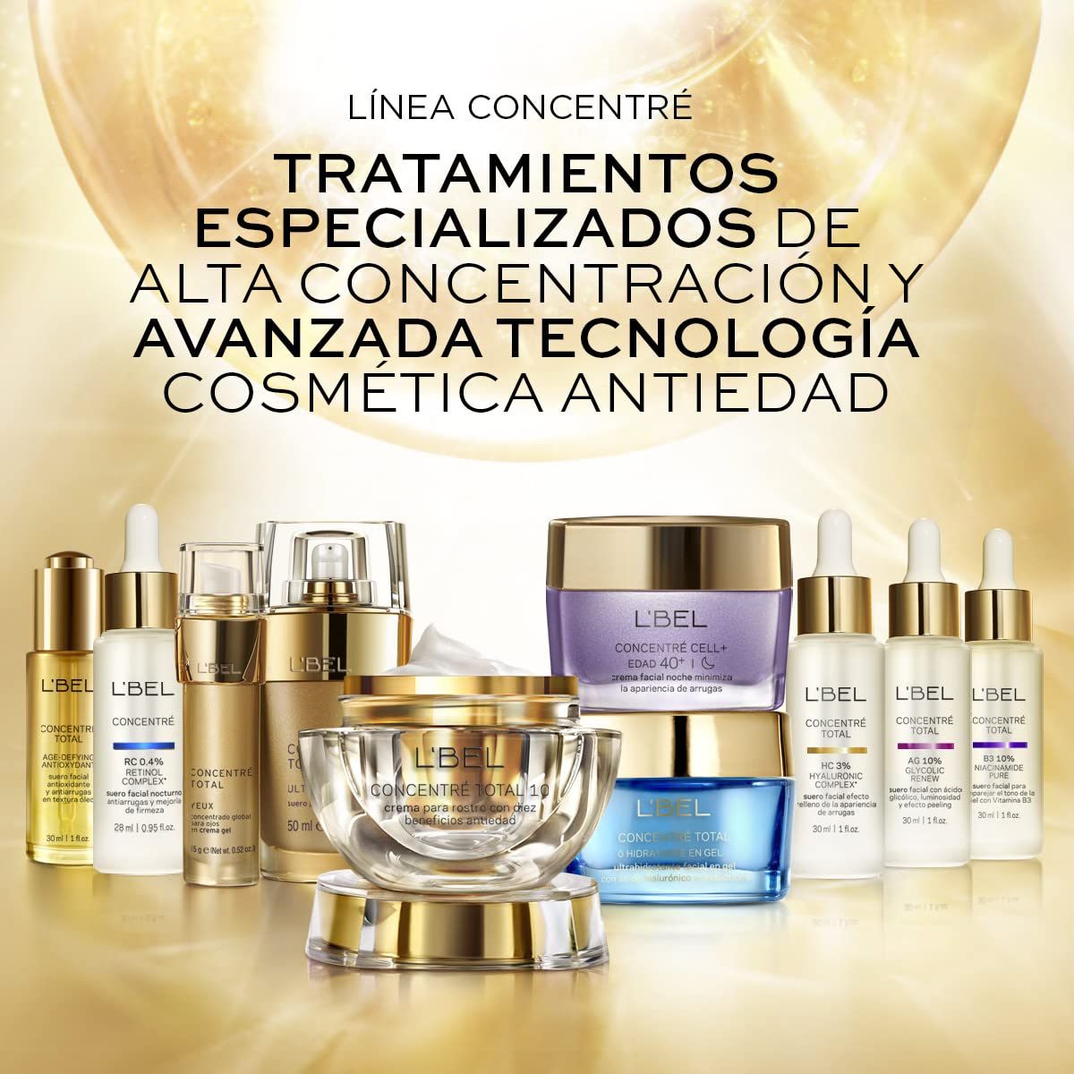 L'BEL - Concentré Total Suero Antimanchas 10% Niacinamida Pura 30 ml