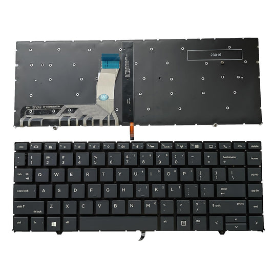 Repuesto de Teclado Retroiluminado Siakoocty para Portátil HP ZBook Studio X360 G5 Elitebook 1050 G1