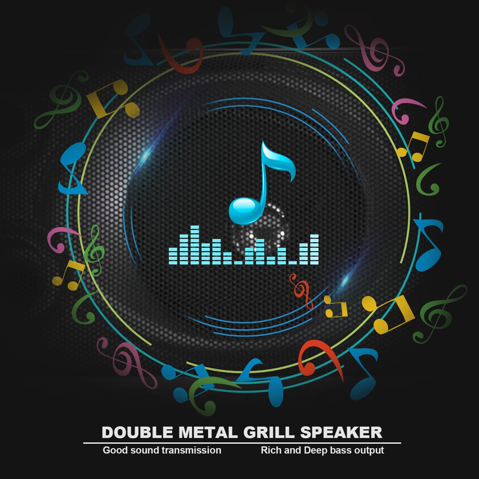 Teclado de Piano MUSTAR Negro 61 Teclas MEK-300 para Principiantes