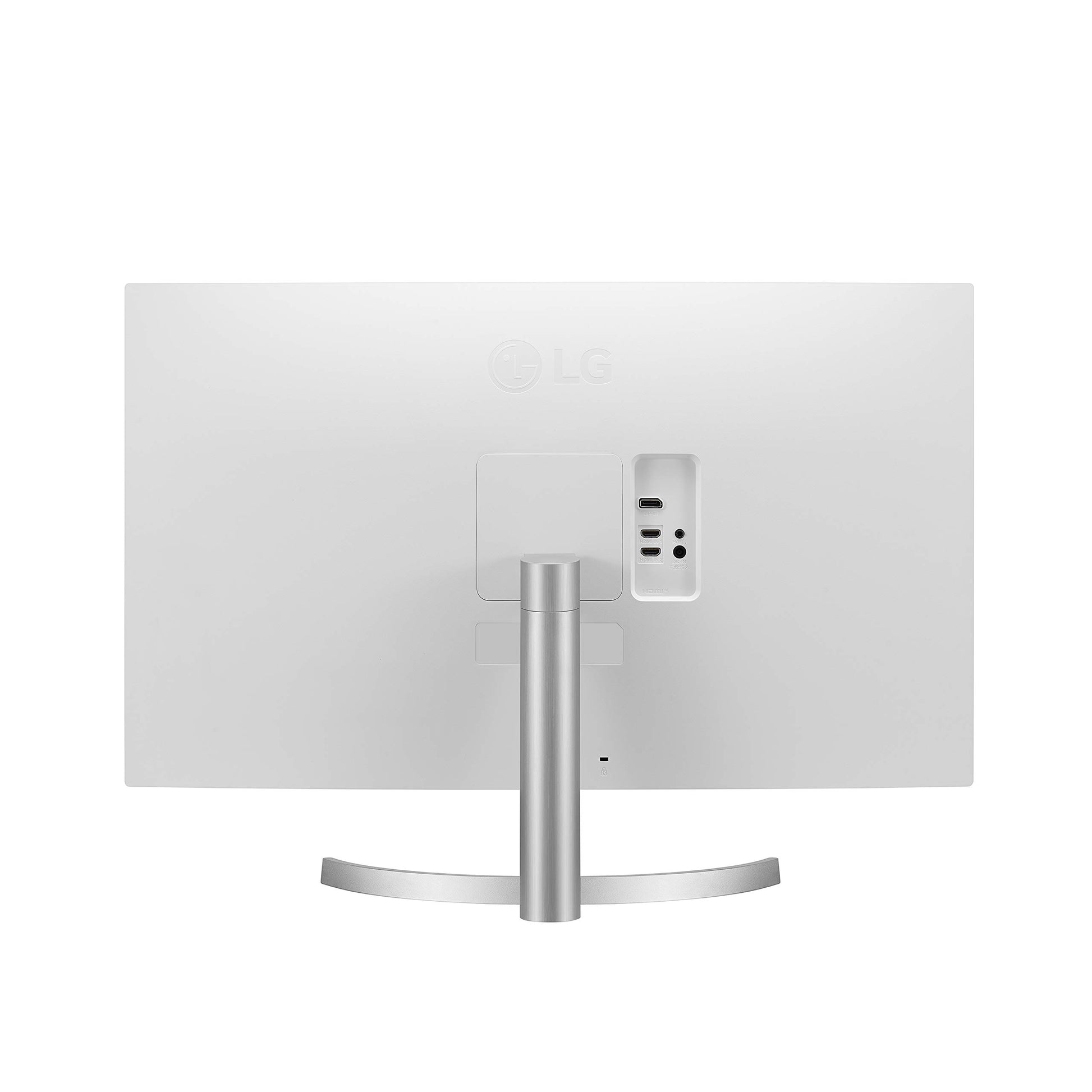 LG 32UN500-W Monitor 32" Ultrafine (3840 x 2160), AMD FreeSync, DCI-P3 90% Gama de Colores, HDR10, Altavoces Integrados, diseño virtualmente sin Bordes de 3 Lados, Plateado/Blanco