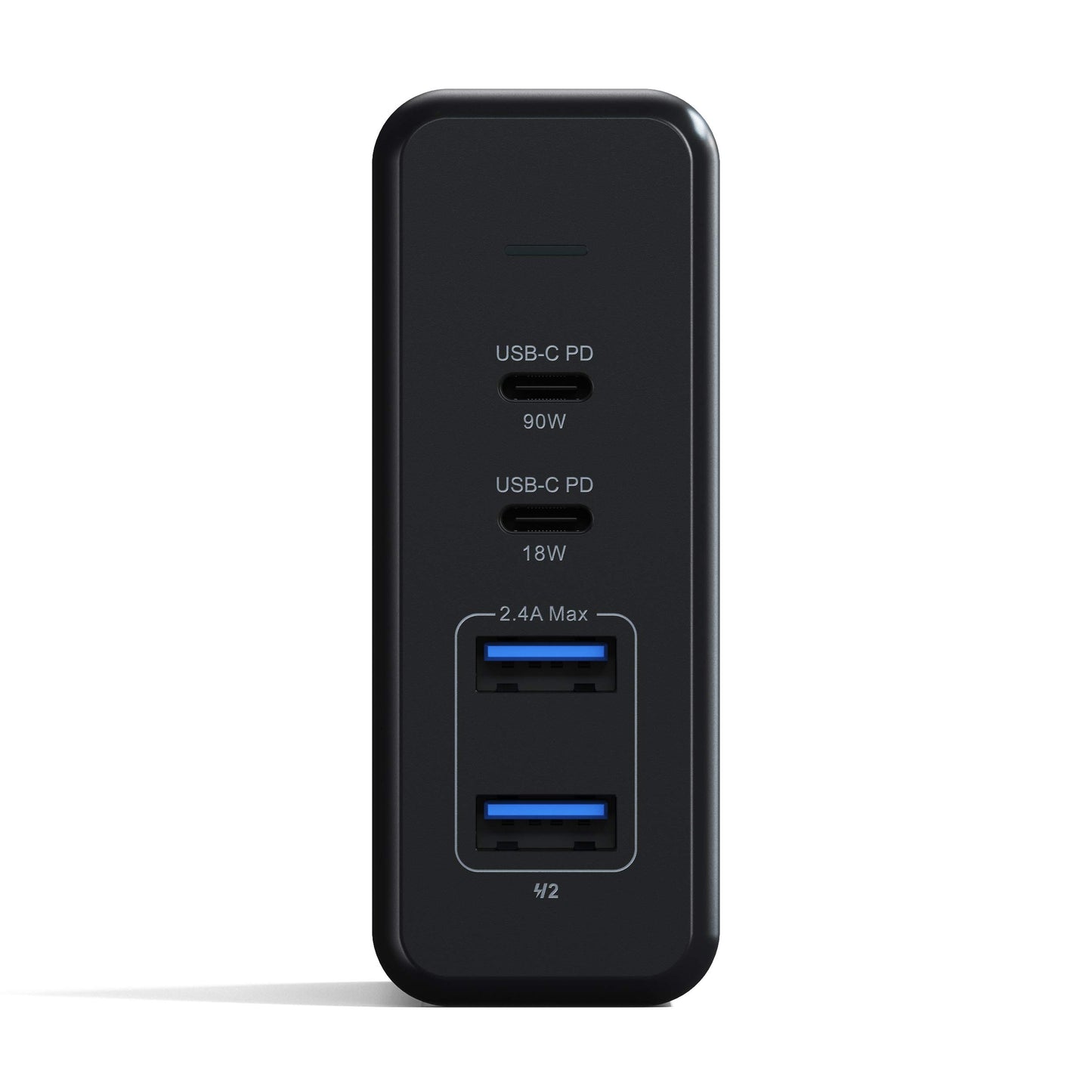Cargador de Escritorio SATECHI USB-C PD 108W 4 Puertos para MacBook, iPad e iPhone