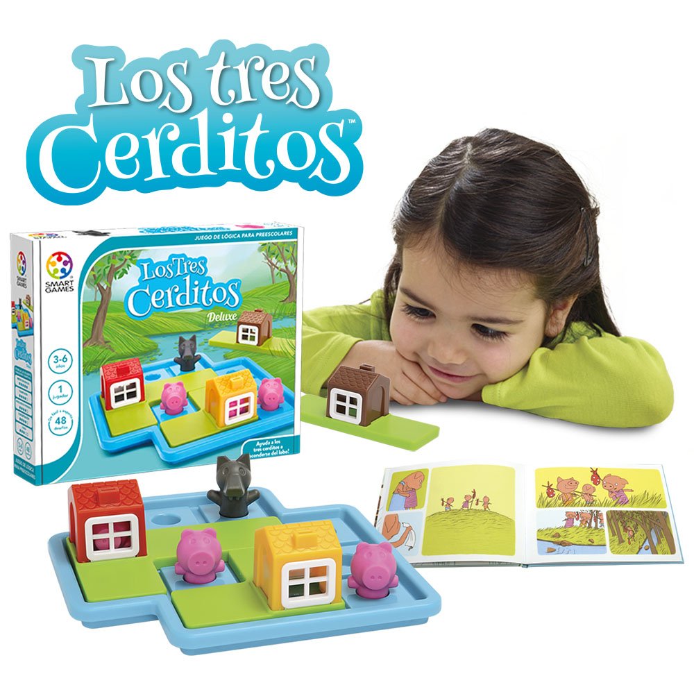 Juego de Lógica Smart Games Los 3 Cochinitos