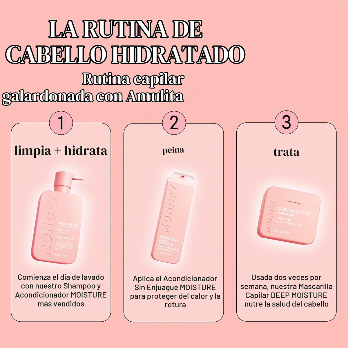 Monday Shampoo Humedad 354 ml