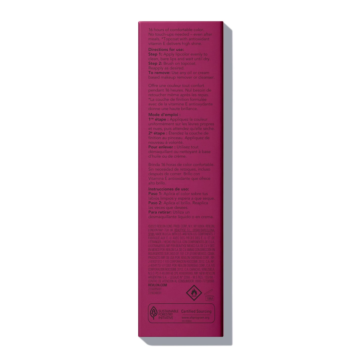 ColorStay Overtime Lipcolor tono Perennial Plum