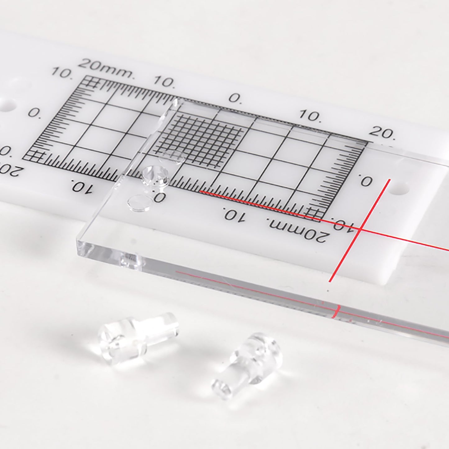Instrumento de Medición de Grietas con Adaptador Fijo Actualizado Monitor de Deformación de Pared