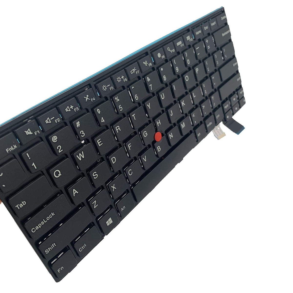 Repuesto de Teclado Siakoocty Negro con Puntero para Portátil Thinkpad T460s T470s S2