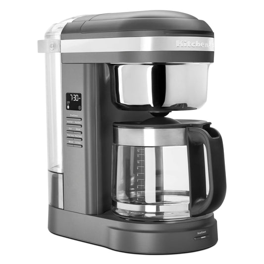 KitchenAid KCM1209DG Drip Coffee Maker, 12 Cup, Matte Charcoal Gris