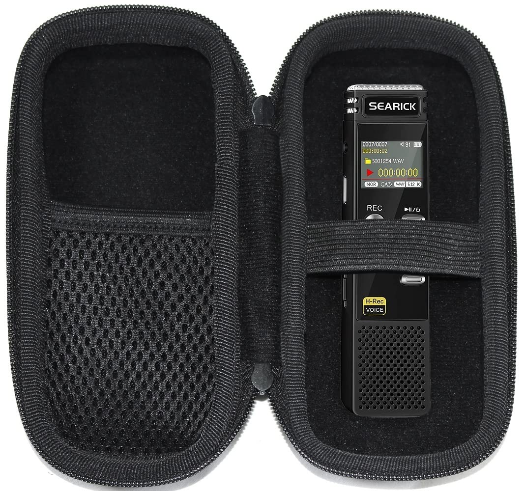 Funda de Viaje para Grabadora de Voz Maoershan Searick Portátil Grabadora de Cinta Digital para Hombre