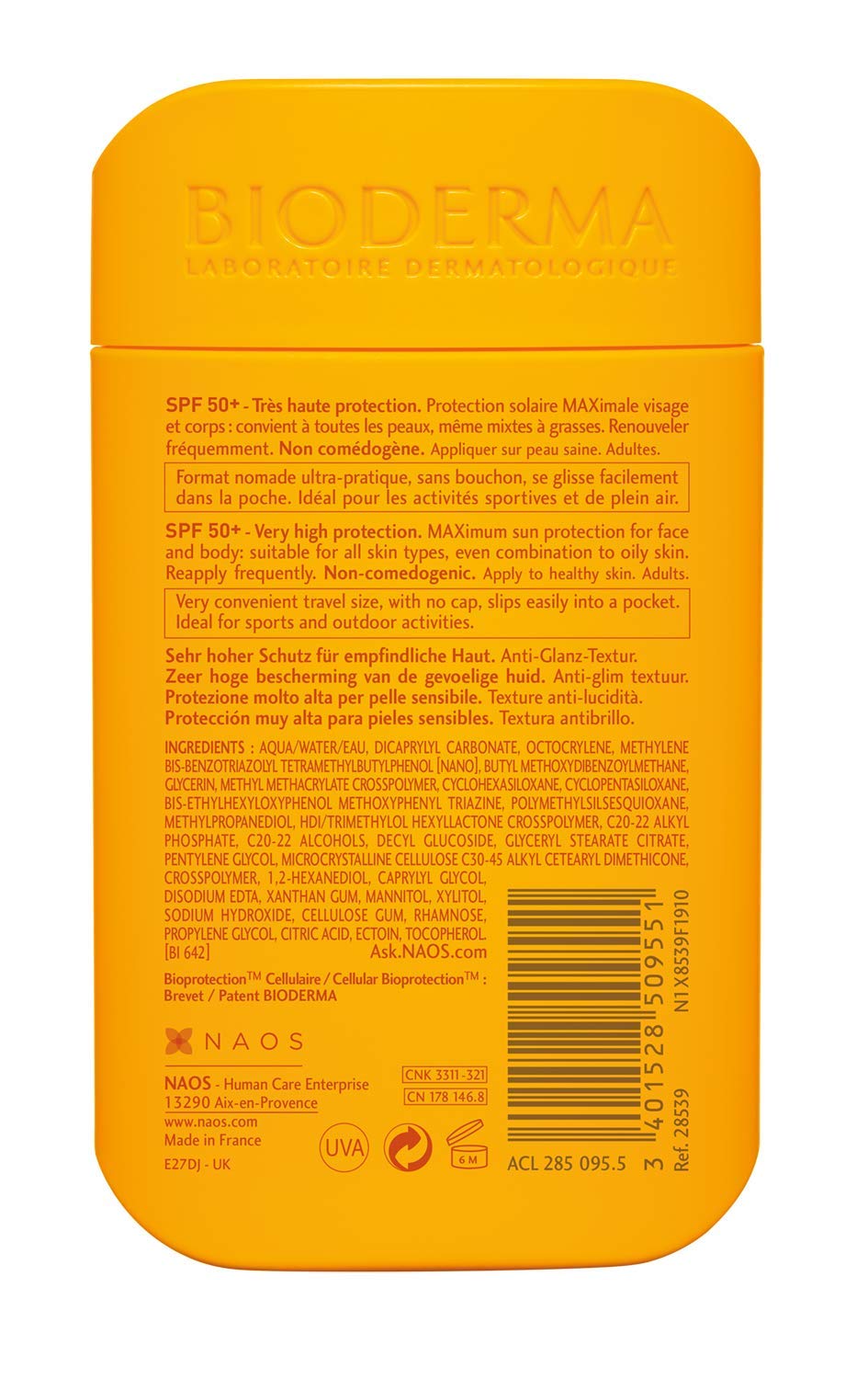Bioderma - Aquafluide de bolsillo Photoderm max SPF 50