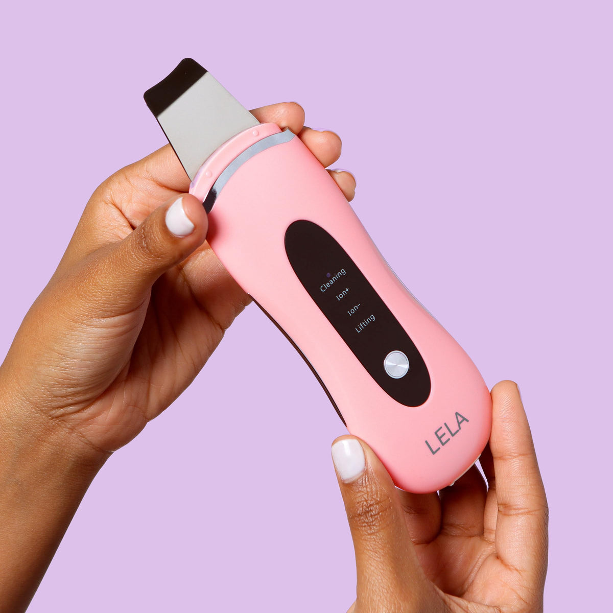 Spa Sciences LELA - Sonic Skin Spatula - for Deep Cleansing, Extraction, Serum Infusion and Lifting - 5 Treatment Modes - for All Skin Types - Rechargeable