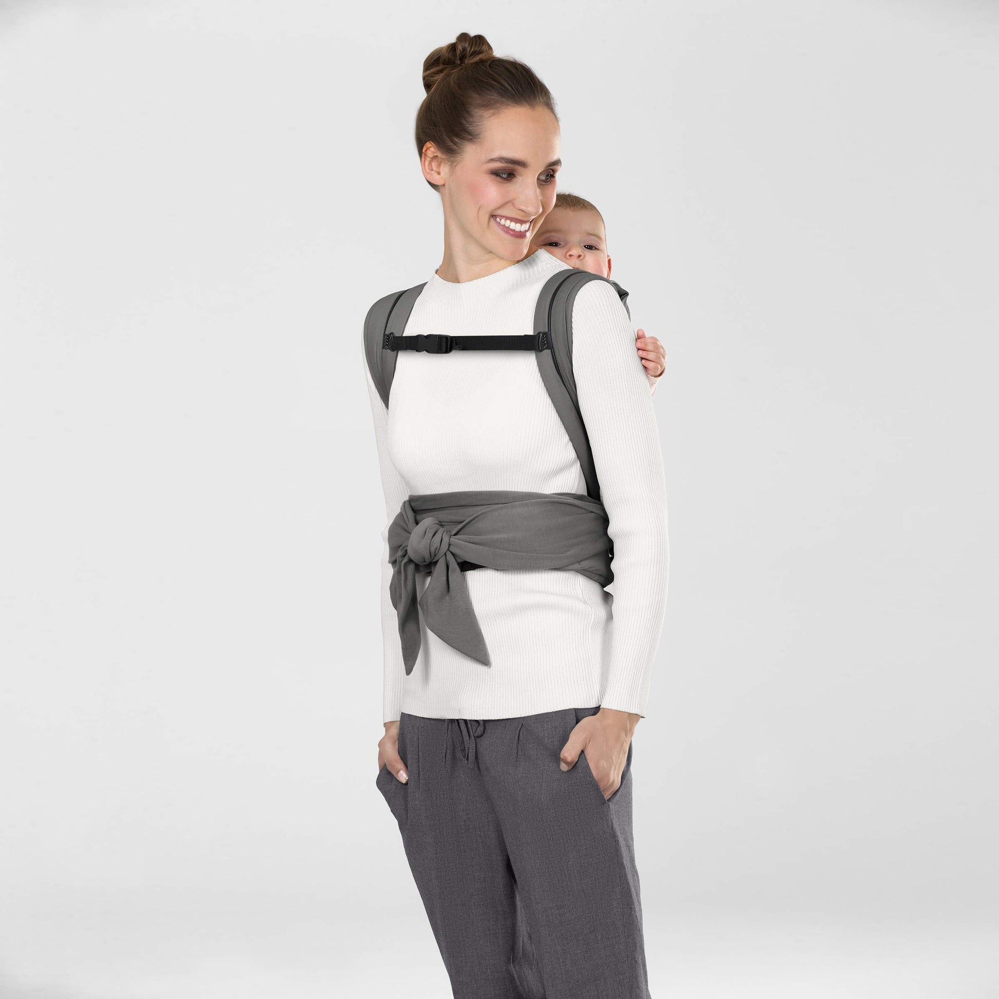 Cybex MAIRA Corbata Bebé Carrier, Azul Mezclilla, Talla Única