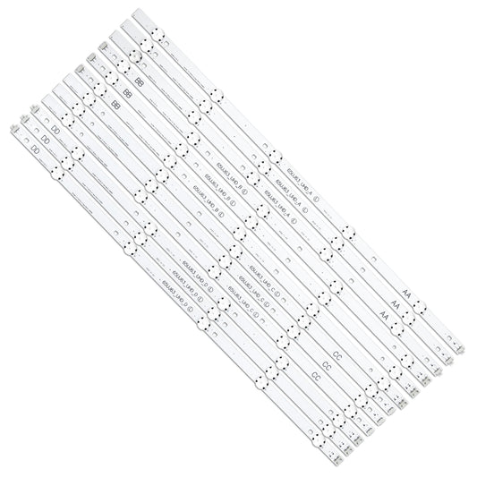 GuuYebe EAV63673007 AGF78818401 EAV63673006 NC650DGE-AAFX7 UHD EAV63994201 AGF78818405 Tiras de retroiluminación LED para TV de 65 pulgadas, 65UJ63 SSC 65UJ63 63 Tipo