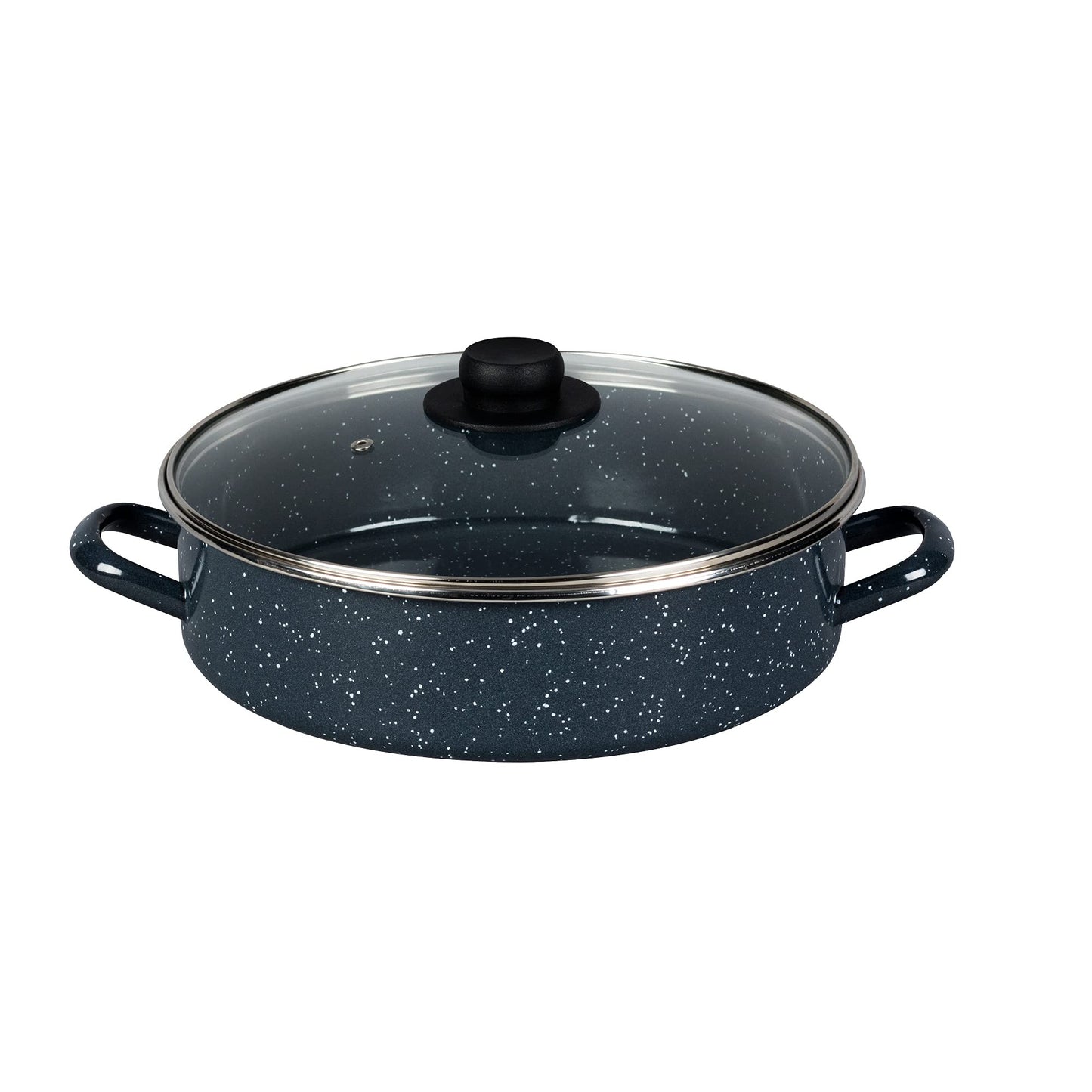 Batería de Cocina Ekco Gris Inducción 12 Piezas Acero Esmaltado
