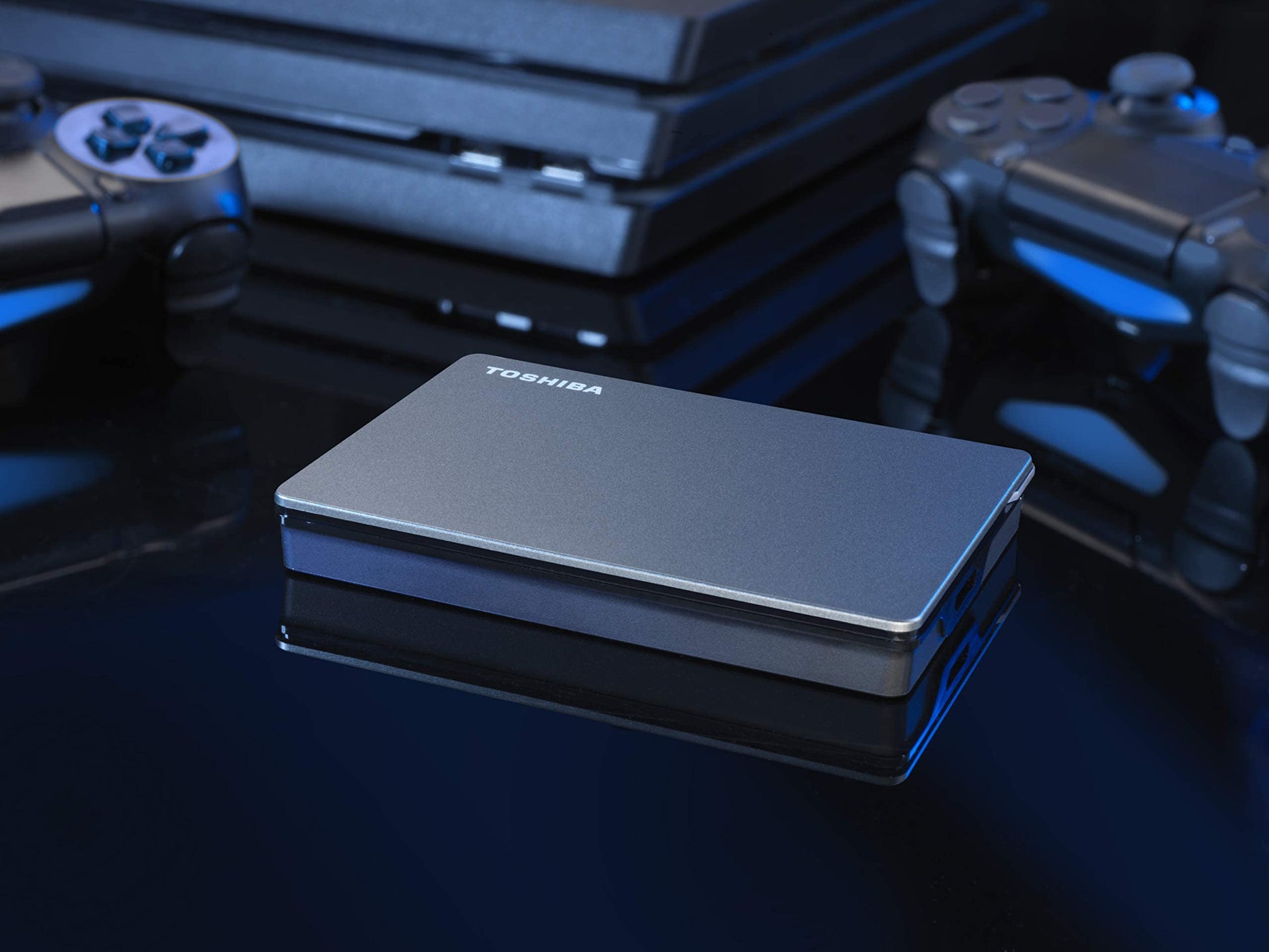Disco Duro Externo Toshiba Canvio Negro para Gaming 2TB USB-A 3.0