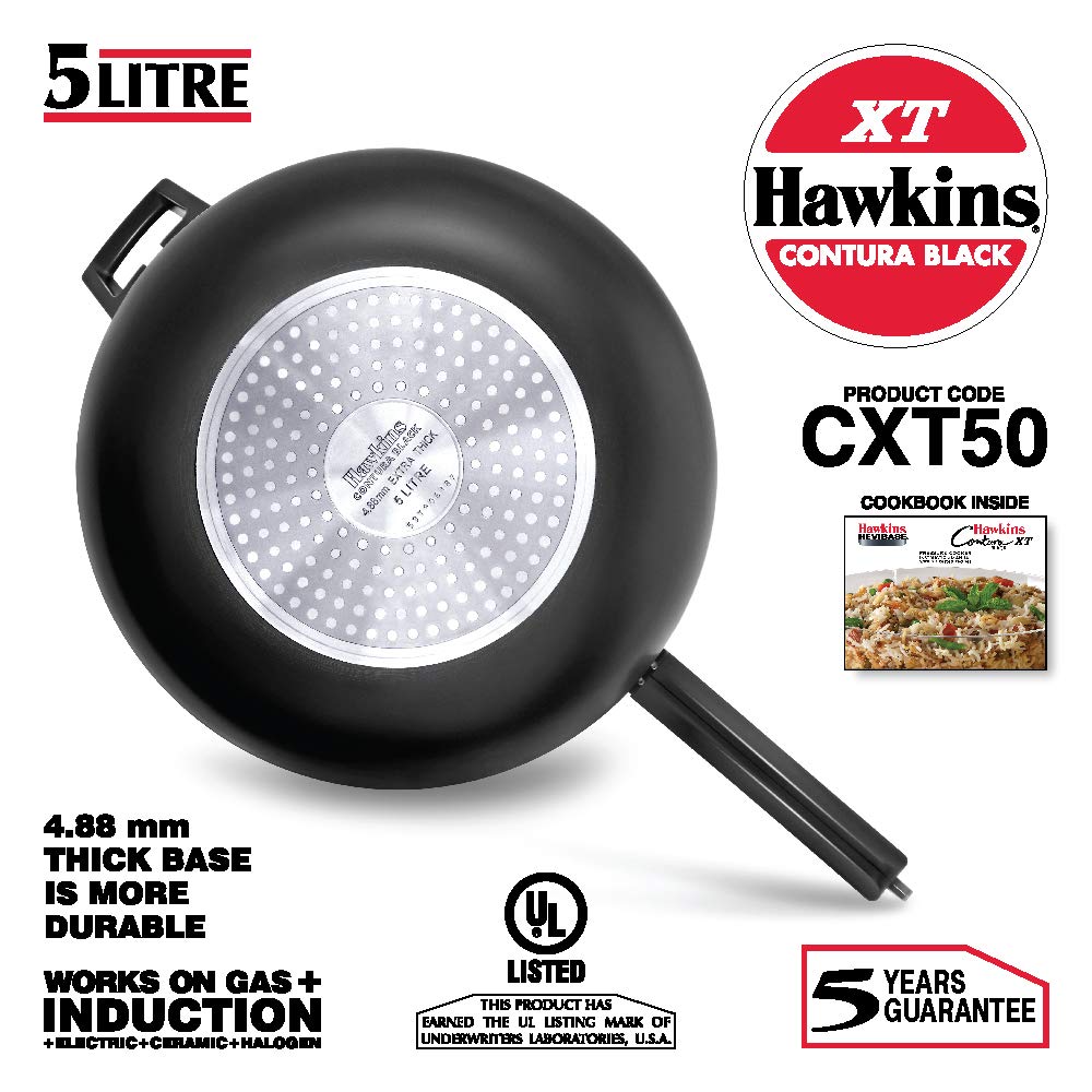 Olla de Presión Hawkins Contura XT Negro 5L