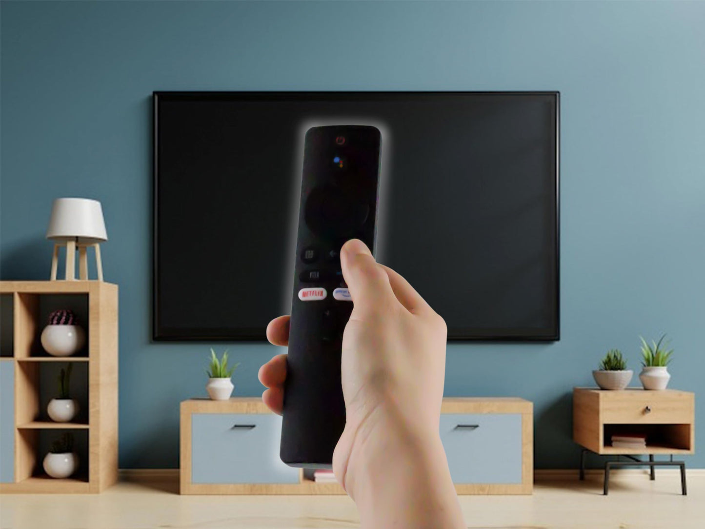 Control Remoto Universal Compatible con Xiaomi TV, Xiaomi Stick, Box, Proyector