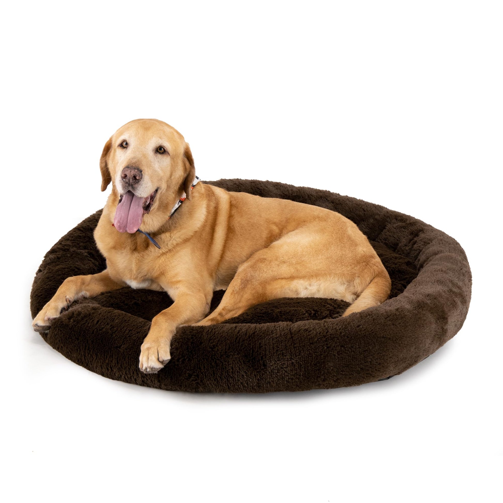 Cama para Perro PETS APPAREL HILLS Café Tipo Dona Anti Estrés XX-Large