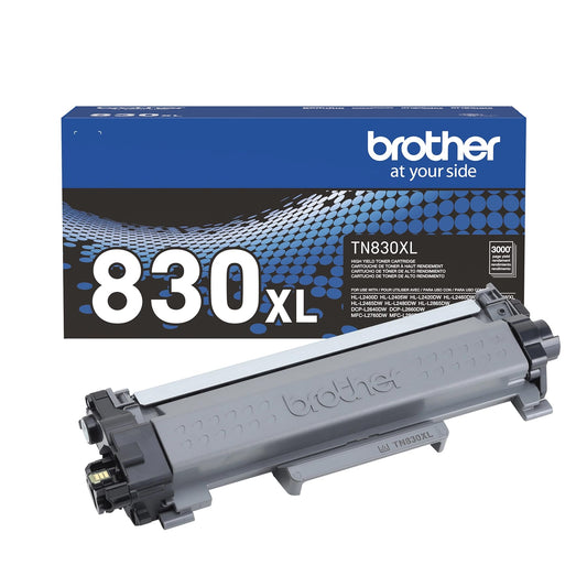 Cartucho de Tóner Brother Negro de Alto Rendimiento TN-830XL