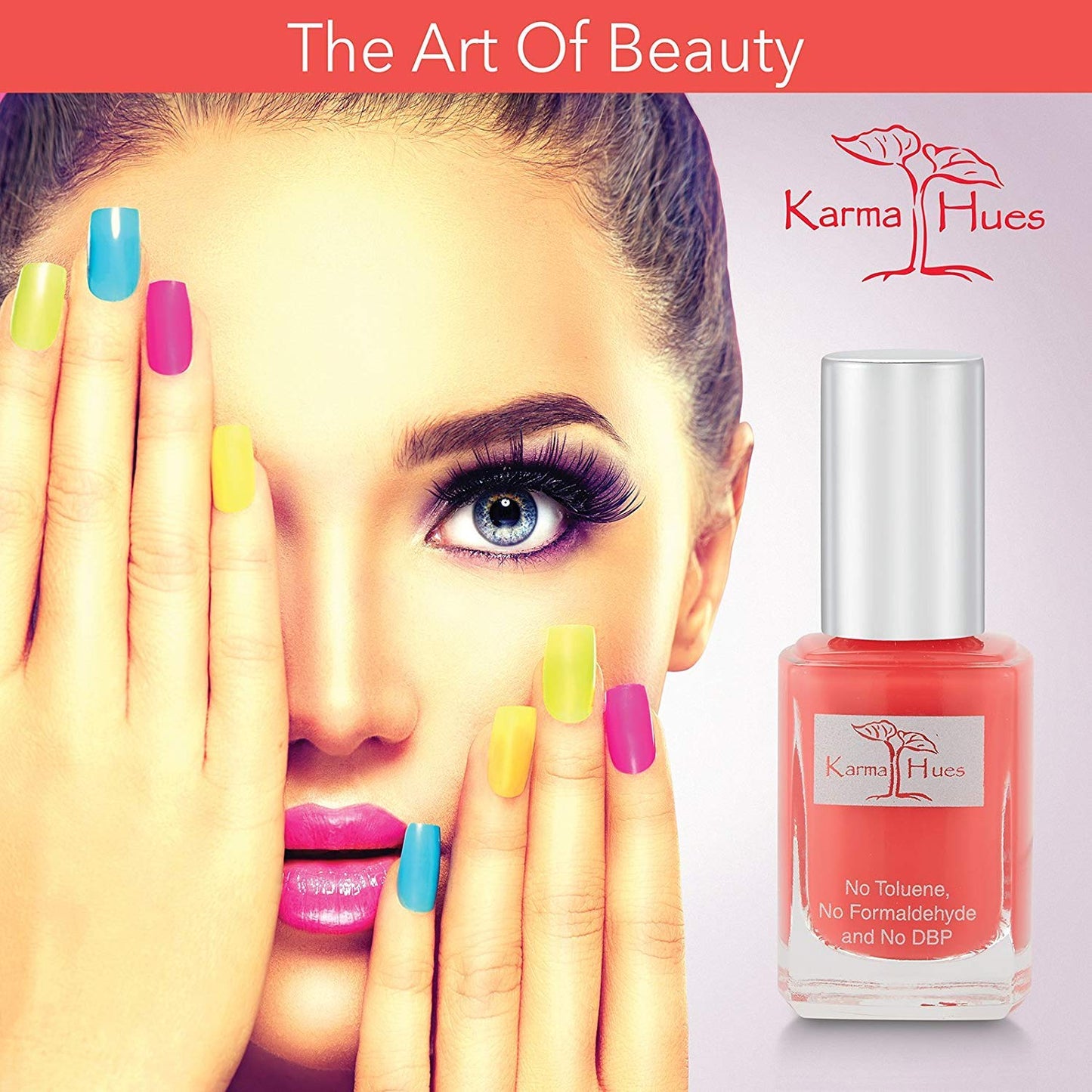 Karma Organic Esmalte de uñas natural, no tóxico, vegano y sin crueldad (noches de verano)