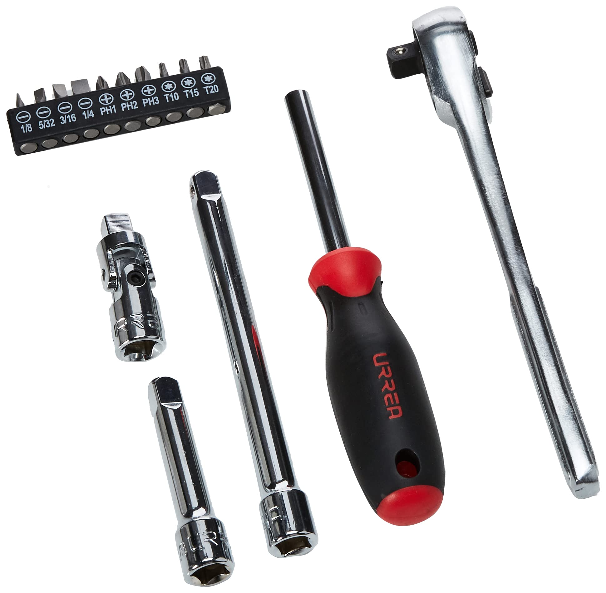 Juego de Dados Urrea 5201CD Negro Combinados 47 Piezas