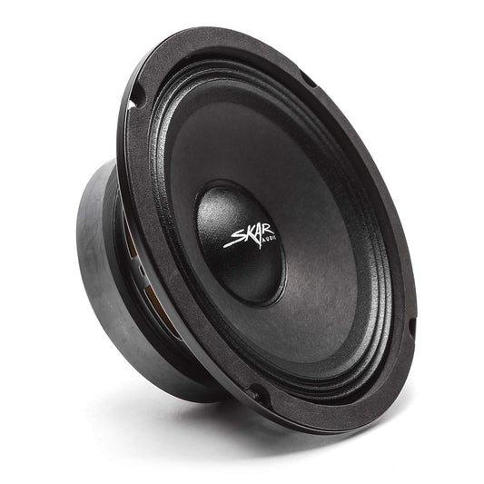Skar Audio FSX65-8 Altavoz de Rango Medio de Audio Profesional de 6.5 Pulgadas, 300 vatios, 8 ohmios, Cada uno