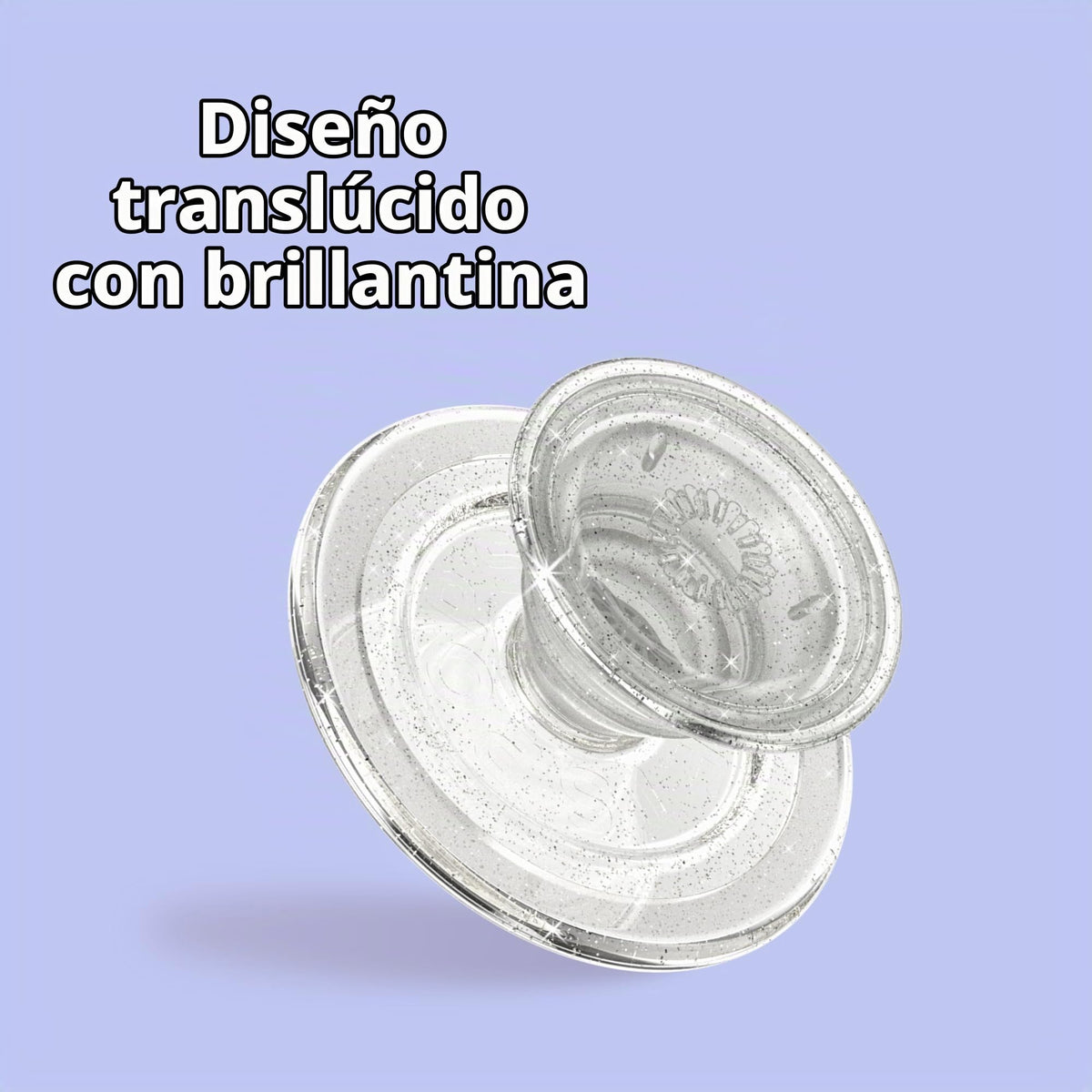 Empuñadura PopSockets MagSafe Rosado con Parte Superior Intercambiable para iPhone y Tablet