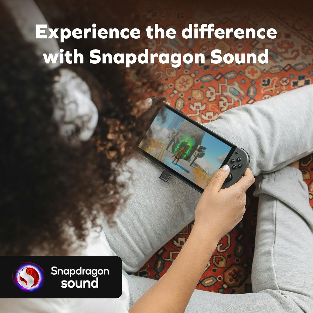 Transmisor de Audio Creative BT-W6 Inalámbrico Bluetooth 5.4 y LE con Sonido Snapdragon para PC Mac y Gaming