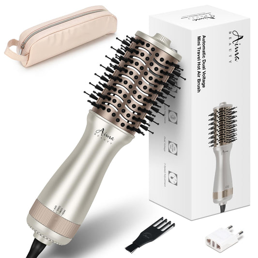 Cepillo Secador Aima Beauty Pequeño Aire Frío Doble Voltaje