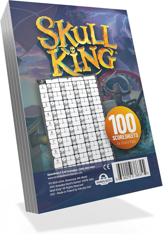 Grandpa Beck's Games - almohadillas para orejas de repuesto para Skull King - El mejor juego de toma de trucos piratas | de los creadores de Cover Your Assets & Cover Your Kingdom