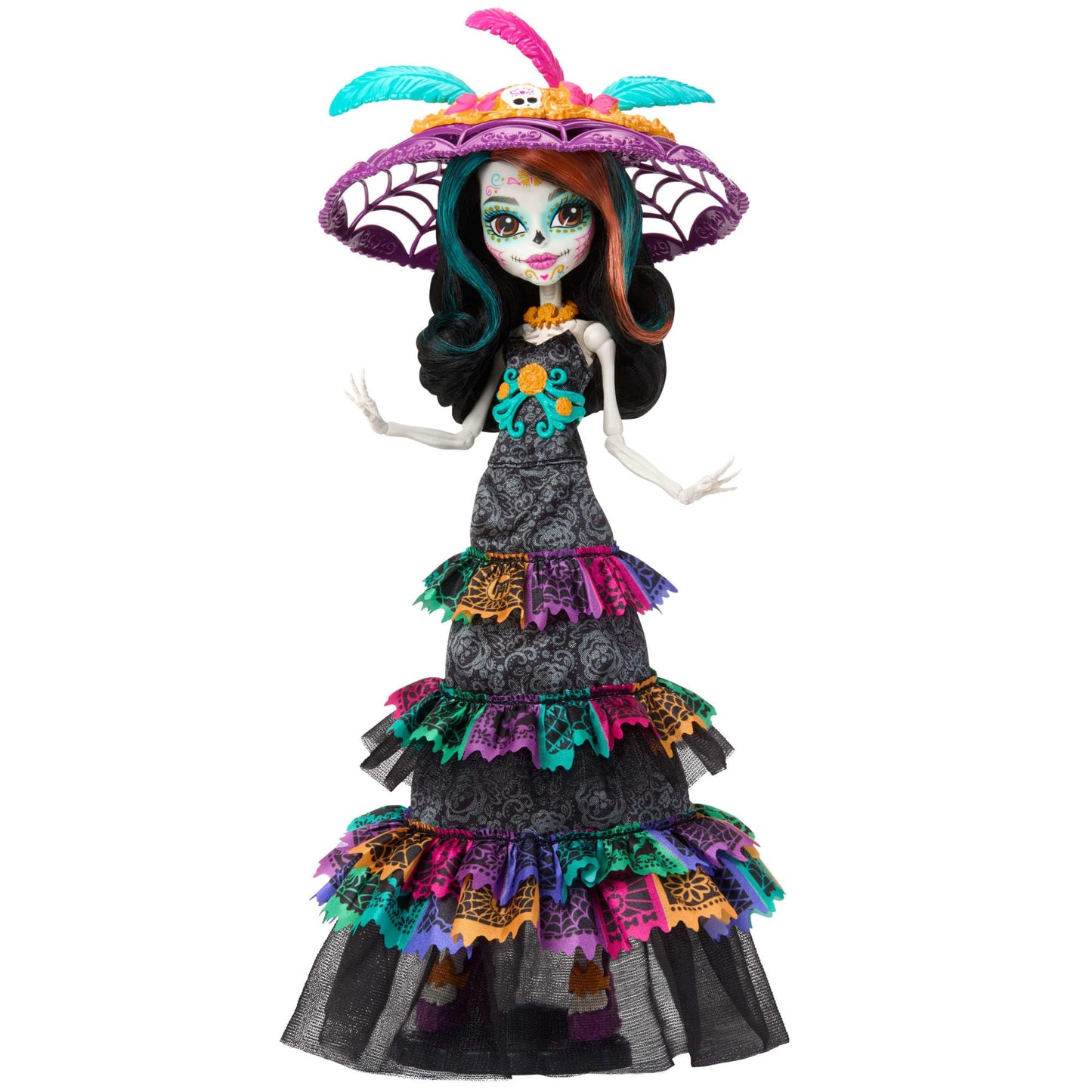 Muñeca Skelita Día de Muertos Mattel Monster High Terrorífico Juguete para Niñas