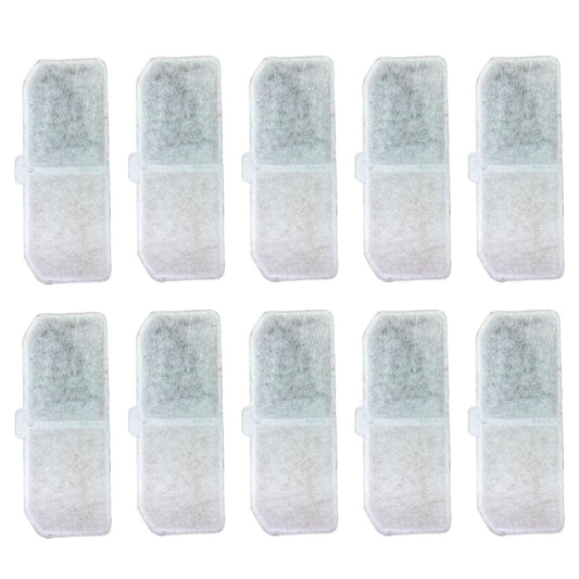 Filtros de Repuesto Saycker para Fuentes de Agua Gatos y Perros Paquete de 10