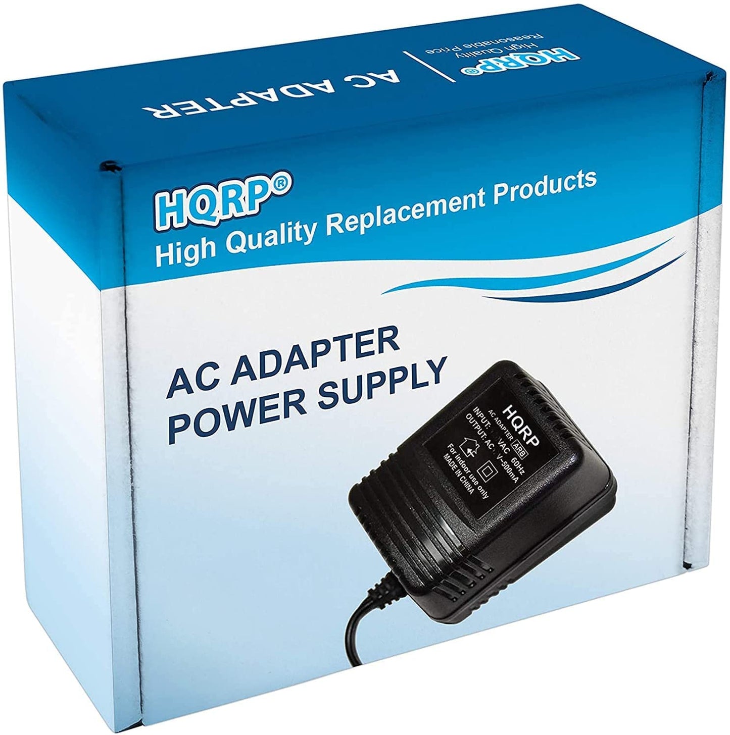 HQRP Transformador adaptador de corriente alterna de 18 voltios compatible con timbres de video inteligentes Nest Hello, Ring, Ring-2, Ring-3, Arlo, Zmodo, Eufy fuente de alimentación, cable de 20