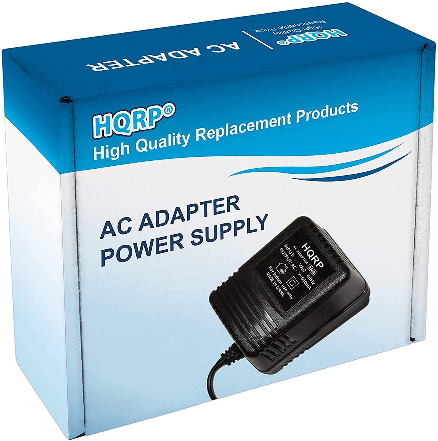 HQRP Transformador adaptador de corriente alterna de 18 voltios compatible con timbres de video inteligentes Nest Hello, Ring, Ring-2, Ring-3, Arlo, Zmodo, Eufy fuente de alimentación, cable de 20