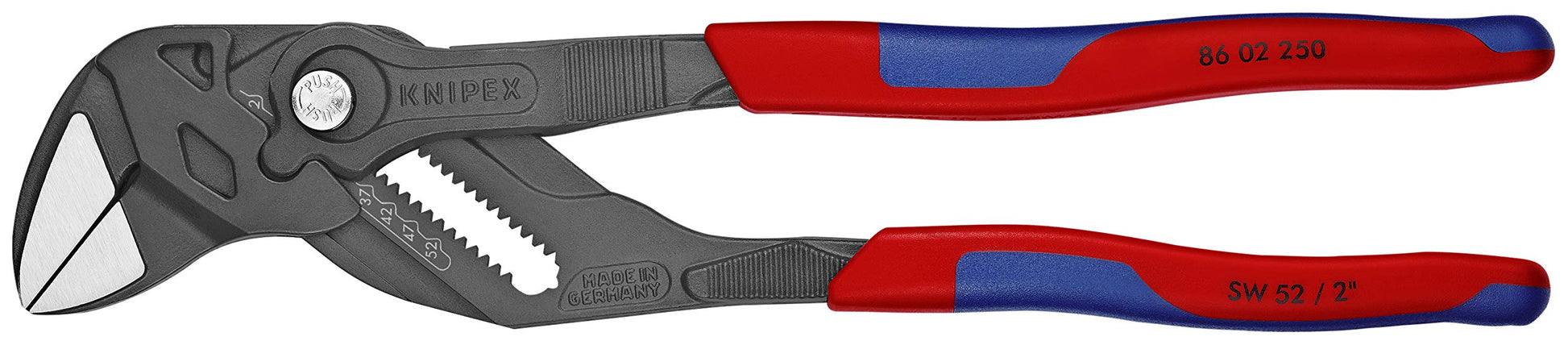 KNIPEX Tools - Llave de alicates, acabado negro, multicomponente (8602250)