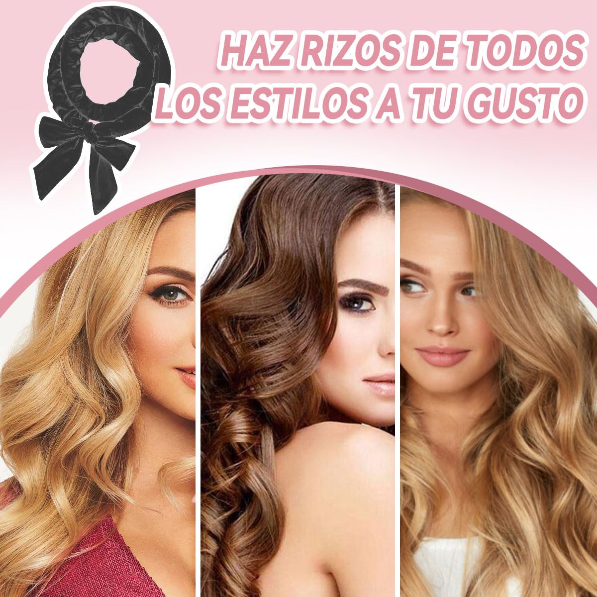 ZIMRAHYG Rizadores De Cabello Sin Calor Rizos
