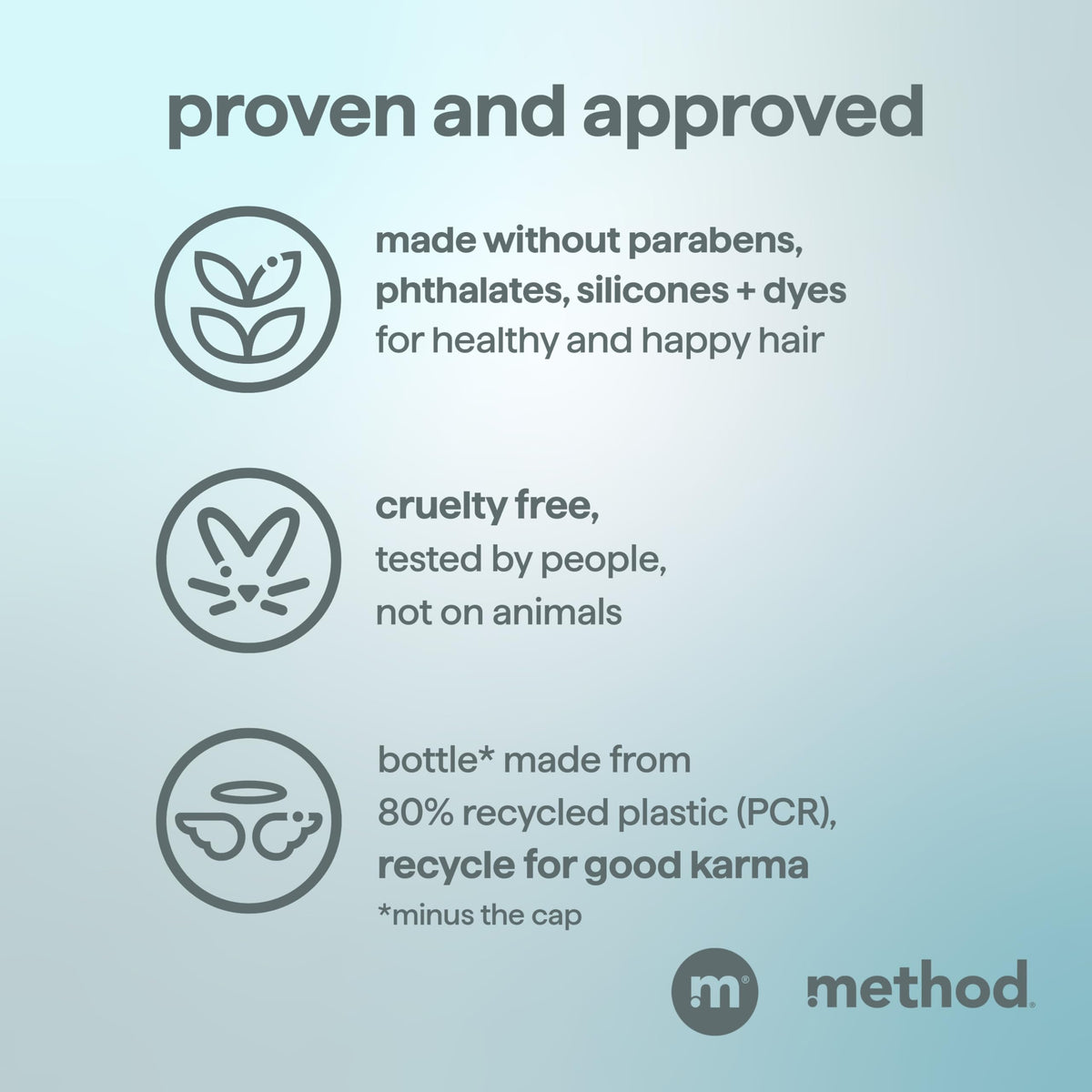 Method Champú 2 en 1 para hombre + acondicionador, mar + surf, 14 oz.