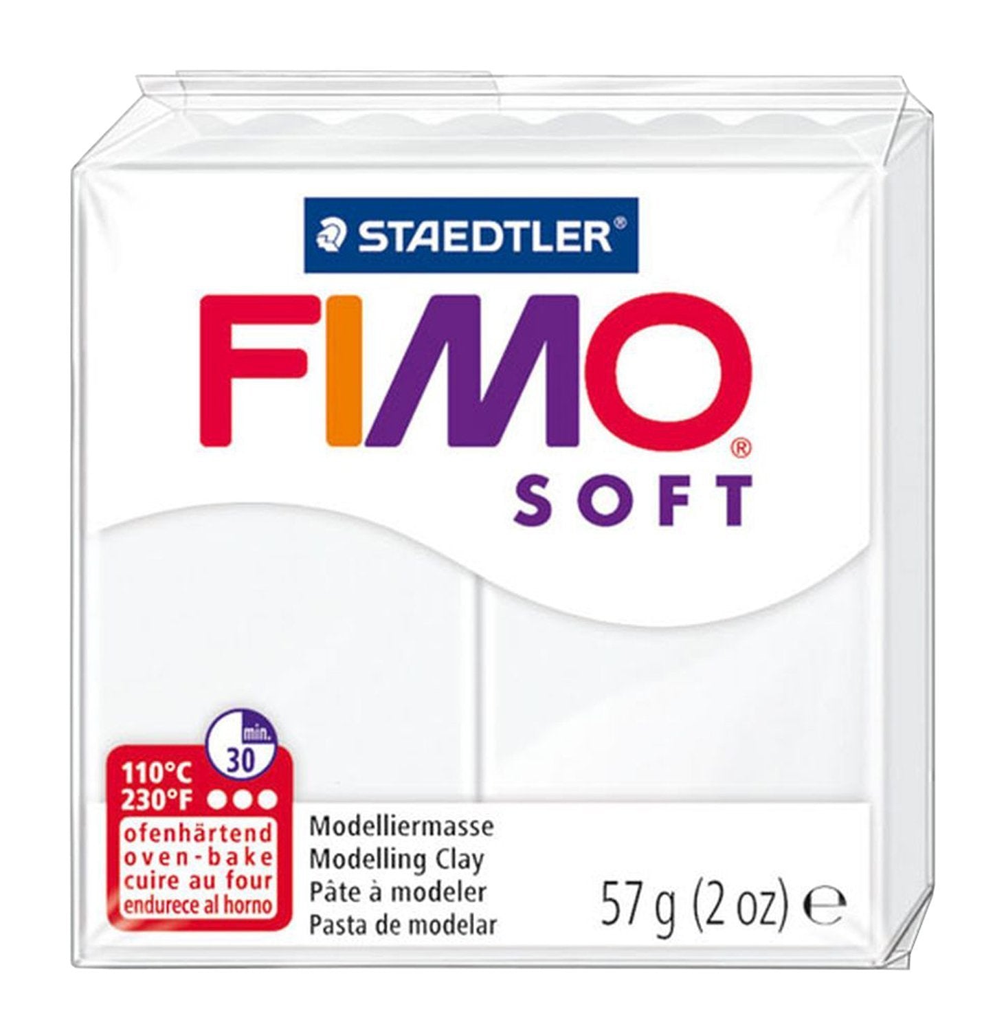 FIMO - Arcilla para modelar horno de polímero suave, 57 g, juego de 8 tonos tierra