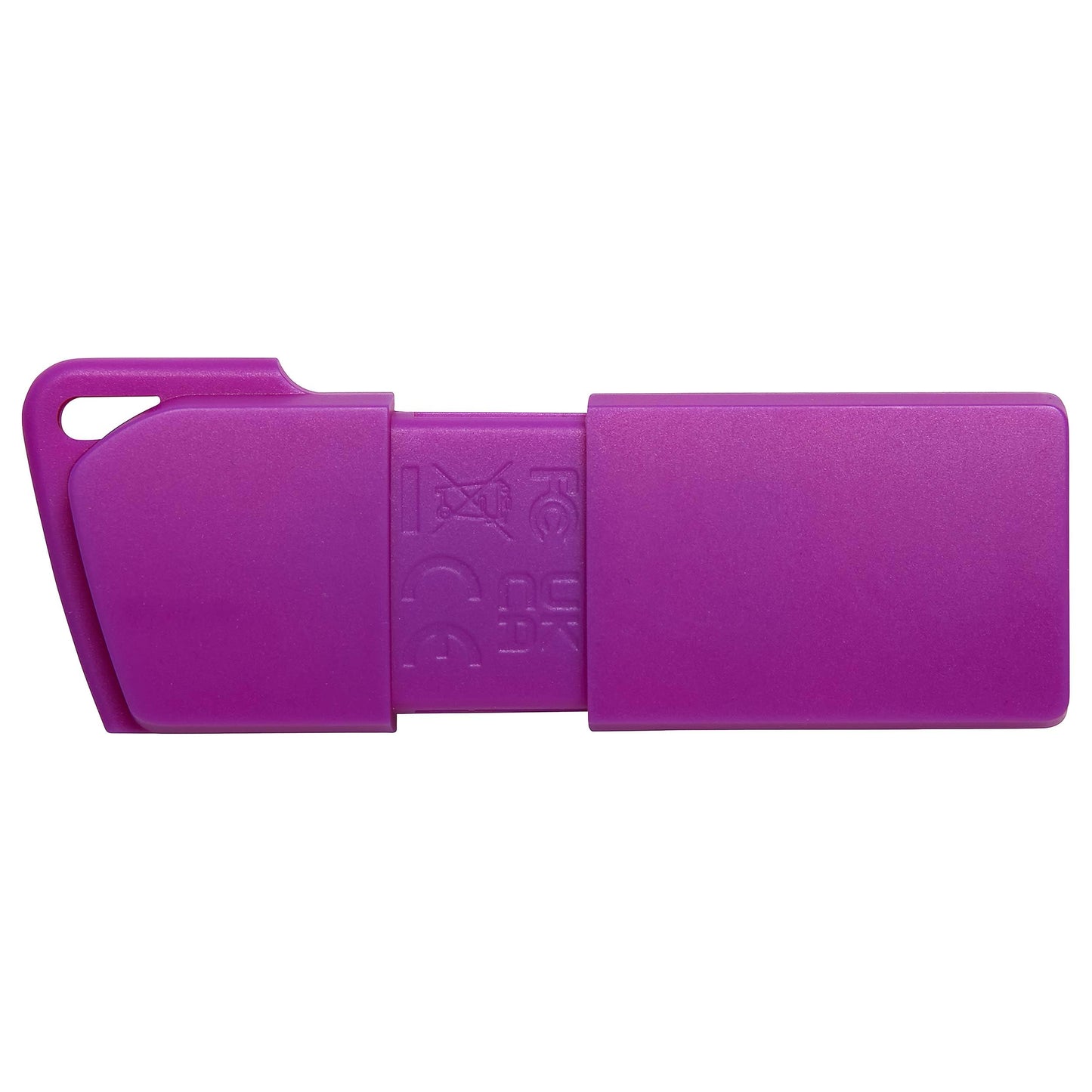 Kit de 5 Memorias Kingston 64GB USB 3.2 Gen 1 EXODIA Color PURPURA (KC-U2L64-7LP) Diseño de capuchón móvil para Proteger el Conector USB estándares de calidad y confiabilidad del sector.
