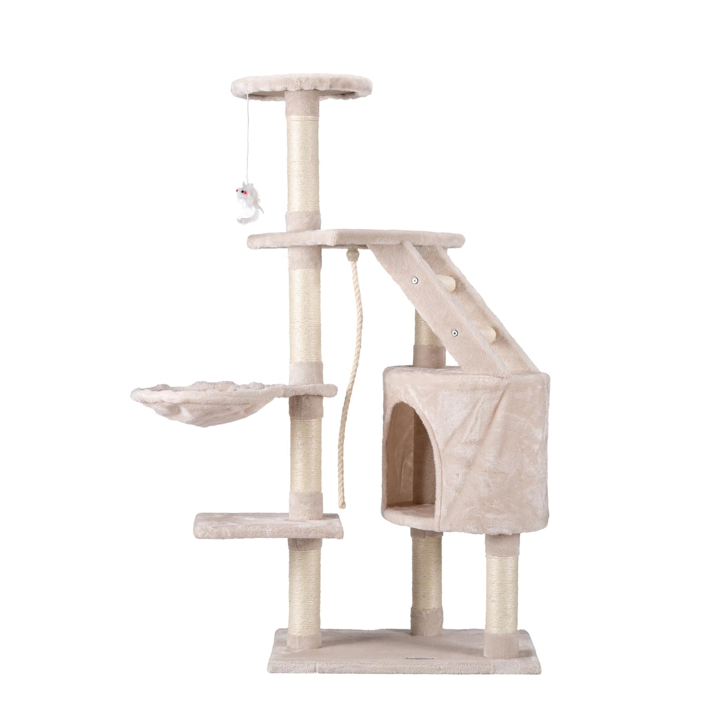 Mueble Rascador Fancypets Atenas 120 cm para Gato