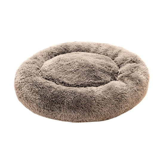 Cama Antiestrés para Mascotas Pet To Bed Light Brown Esponjosa y Afelpada Tamaño Small