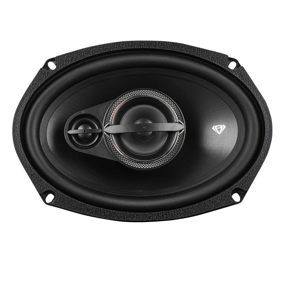 Altavoces Coaxiales Black Diamond Negros 3 Vías 6 x 9 270 Vatios para Coche