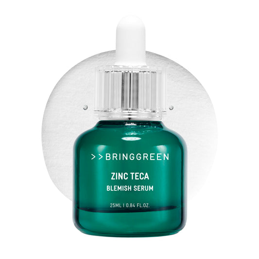 BRINGGREEN Zinc Teca Trouble Serum | Suero para el acné, cuidado de la piel coreano, suero facial, 3 días, cuidado de los poros