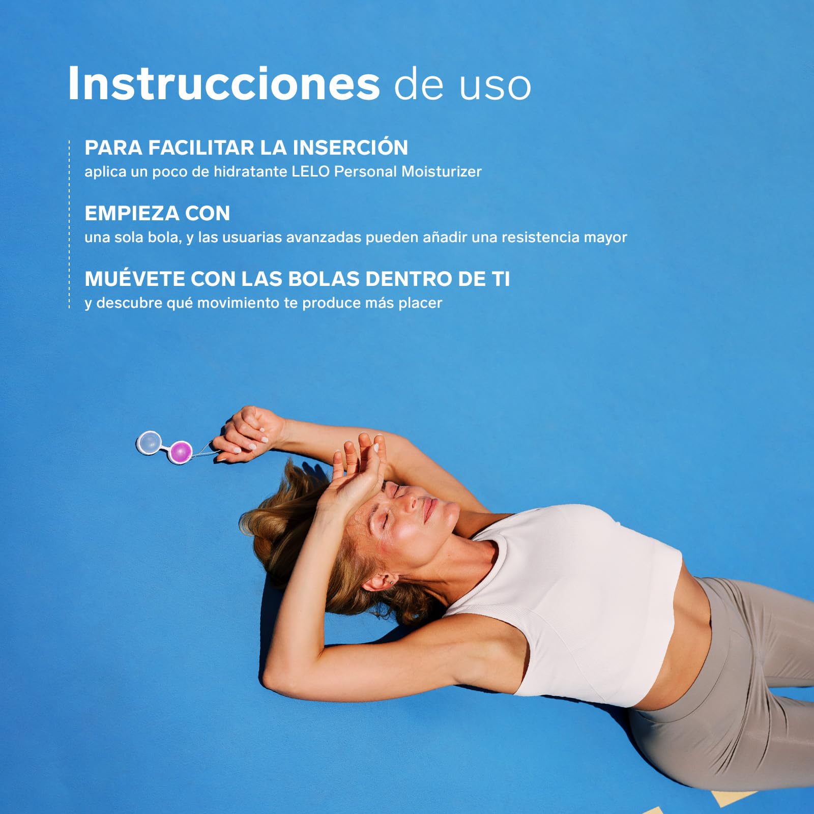 LELO Beads, Juguetes eróticos para Mujer, Bolas Chinas de Primera Calidad para el Suelo Pélvico, Juguetes Sexuales para Alcanzar más Orgasmos (Mini)