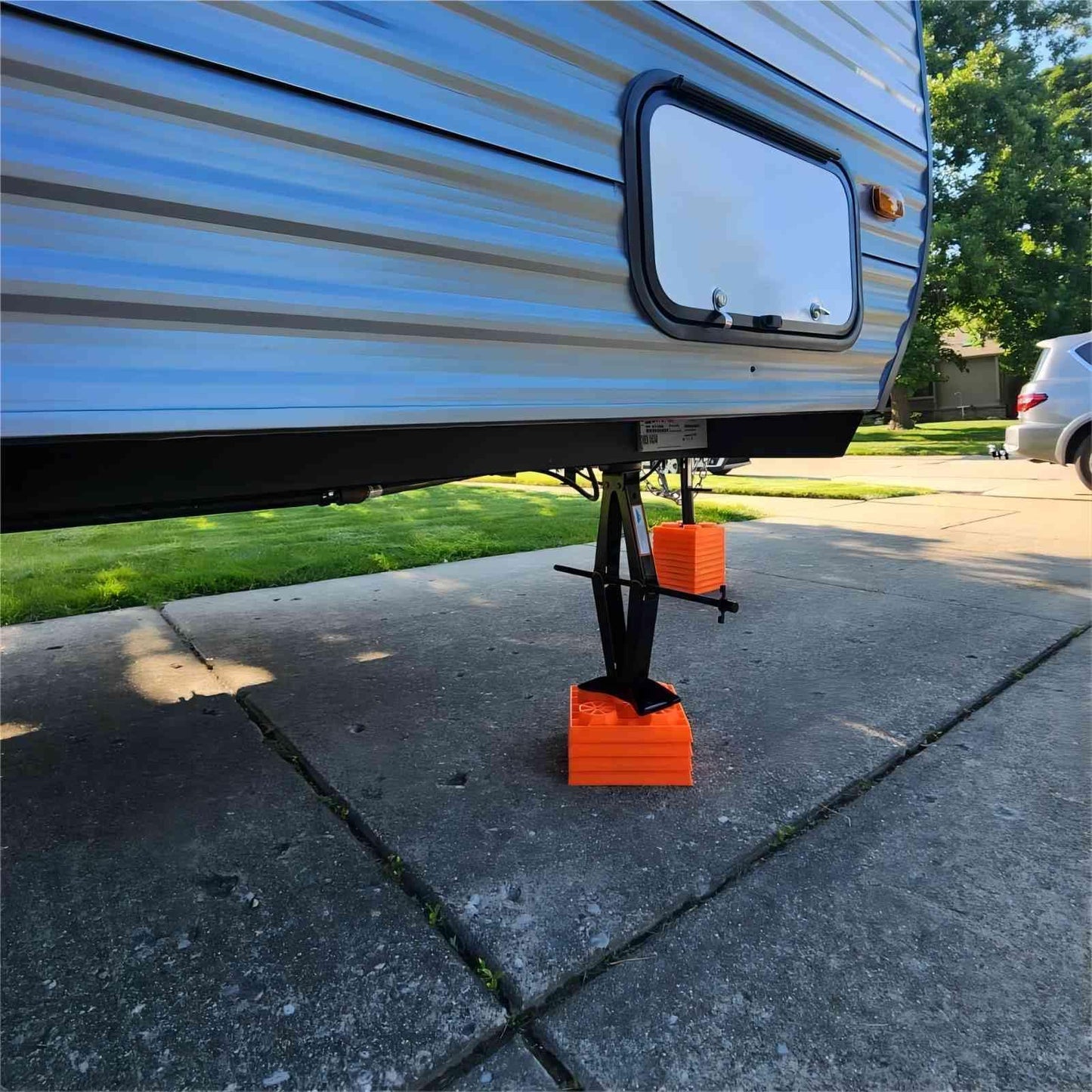 ZEONHAK 2 Paquetes de Gatos de Tijera para Coches, 2 toneladas 4409 Lbs de Capacidad de Carga Pesada con Llave de trinquete, Gato de neumáticos portátil para Coche, camión, sedán, SUV, MPV