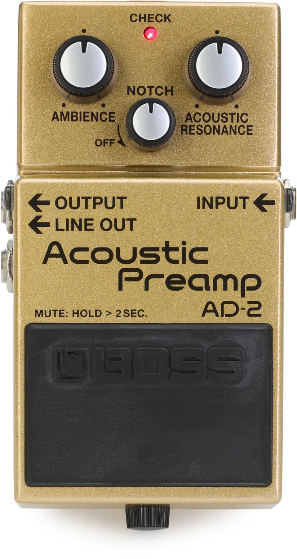 BOSS AD-2 Pedal, Compact, Marrón