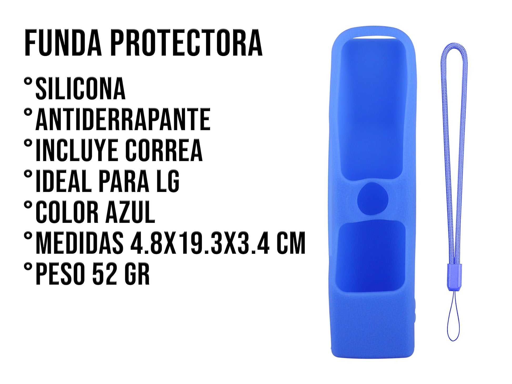 Funda para Control LG Magic MR21GA 2021 Silicon Smart 2022 MR22GR Magic MR22GA